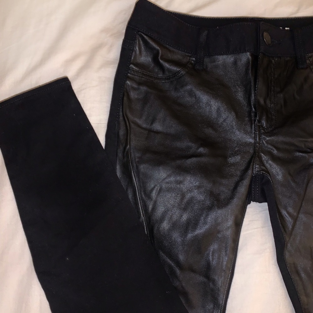 American Eagle Pleather Jegging Pant